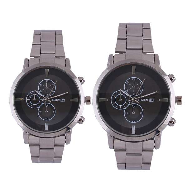 ست ساعت مچی عقربه ای زنانه و مردانه مدل CT 3945 -ST-NO-ME
