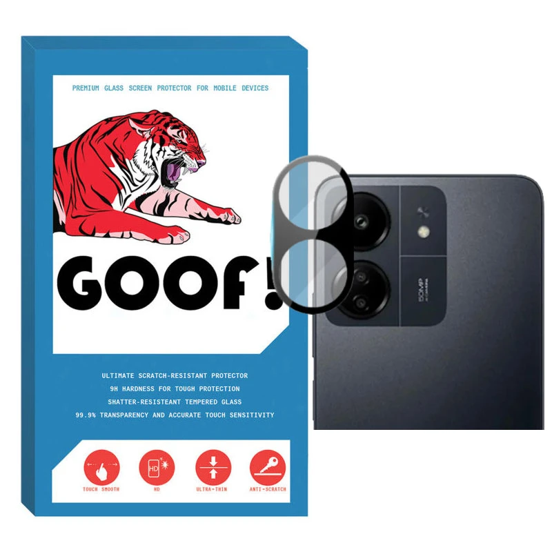 محافظ لنز دوربین گوف مدل  3Dlens-G مناسب برای گوشی موبایل شیائومی Redmi 13C