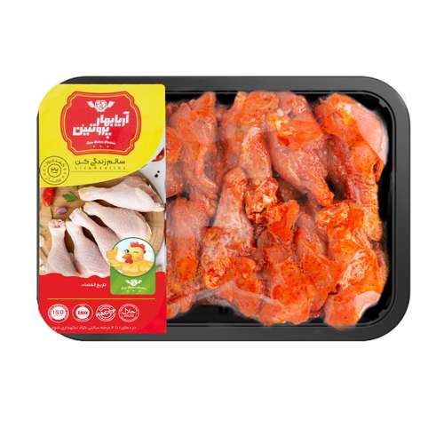 بازو مرغ مکزیکی آریا بهار پروتئین-900 گرم