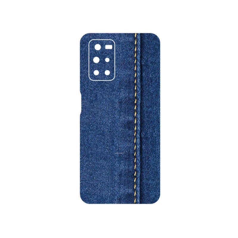 برچسب پوششی ماهوت مدل Fabric Texture 8 مناسب برای گوشی موبایل شیائومی Redmi Note 11 4G