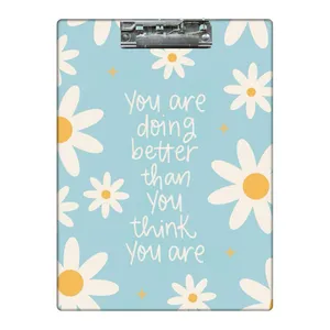 تخته شاسی طرح انگیزشی با گل بابونه کد 6514468 سایز A4