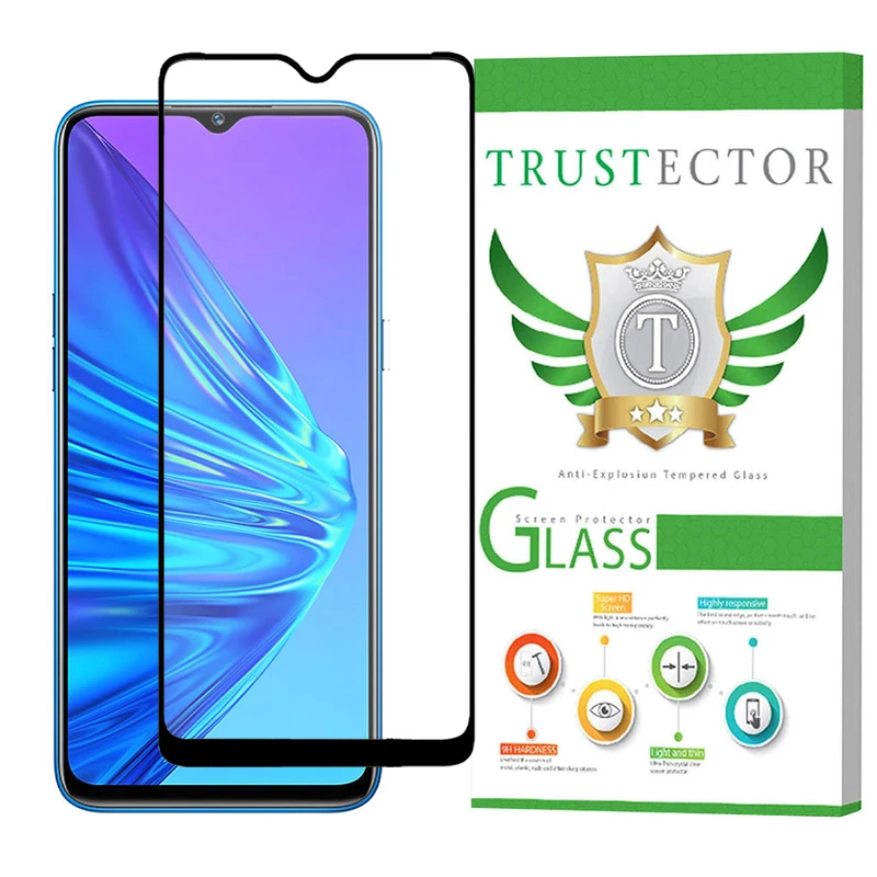 محافظ صفحه نمایش سرامیکی مات تراستکتور مدل MCERAMT مناسب برای گوشی موبایل ریلمی 5