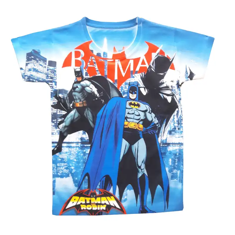 تی شرت پسرانه طرح بتمن کد PT05