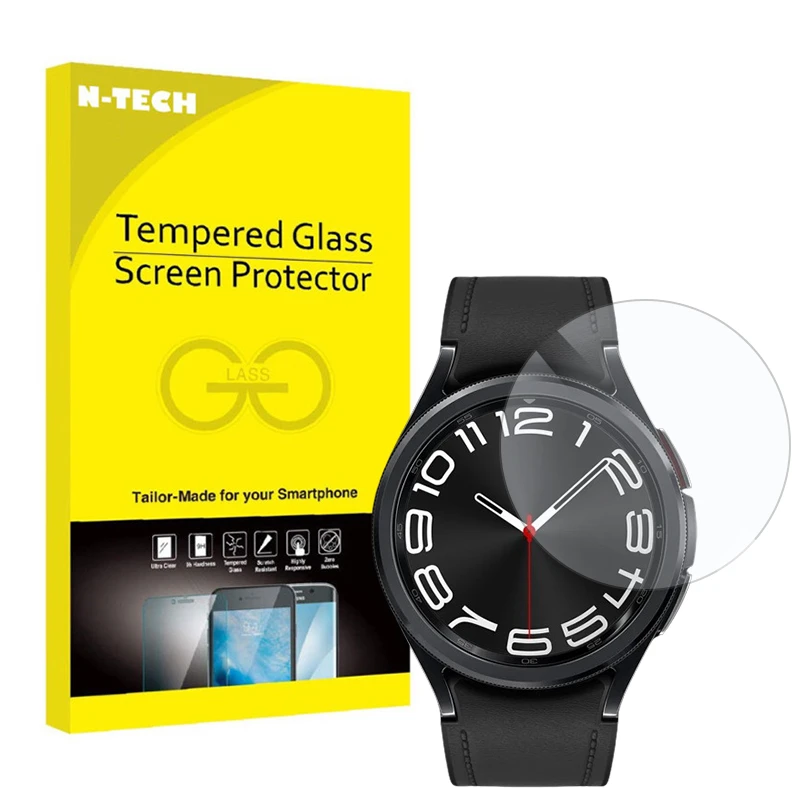 محافظ صفحه نمایش انتک مدل Tempered-N مناسب برای ساعت هوشمند سامسونگ Galaxy Watch 6 classic 43mm