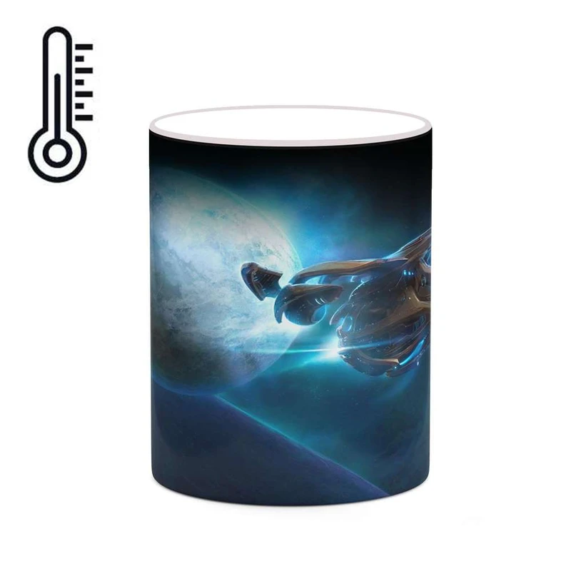 ماگ حرارتی کاکتی مدل فضا و کهکشان کد mgh19911