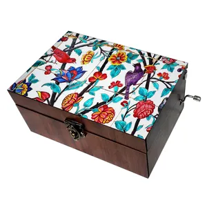 جعبه موزیکال مدل گل کد B131
