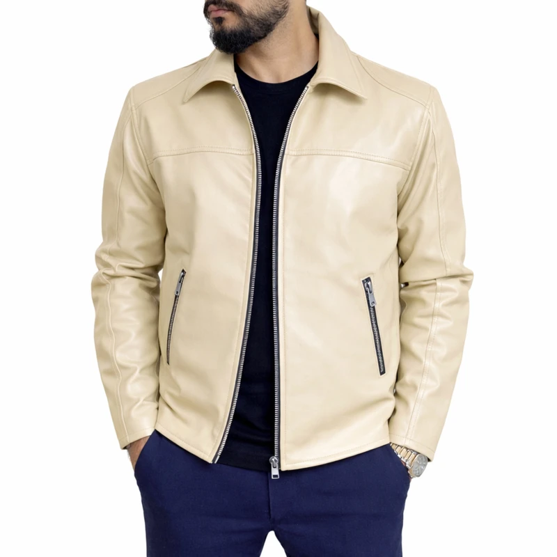 کت چرم مردانه مدل چرم کلاسیک FELAMENT