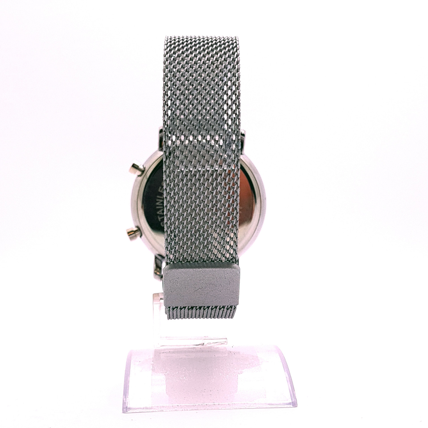 ساعت مچی دیجیتال مدل حصیری گرد sil ساعت مچی دیجیتال مدل حصیری گرد sil