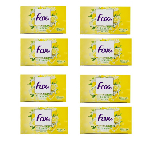 صابون فاکس مدل Lemon مجموعه 8 عددی