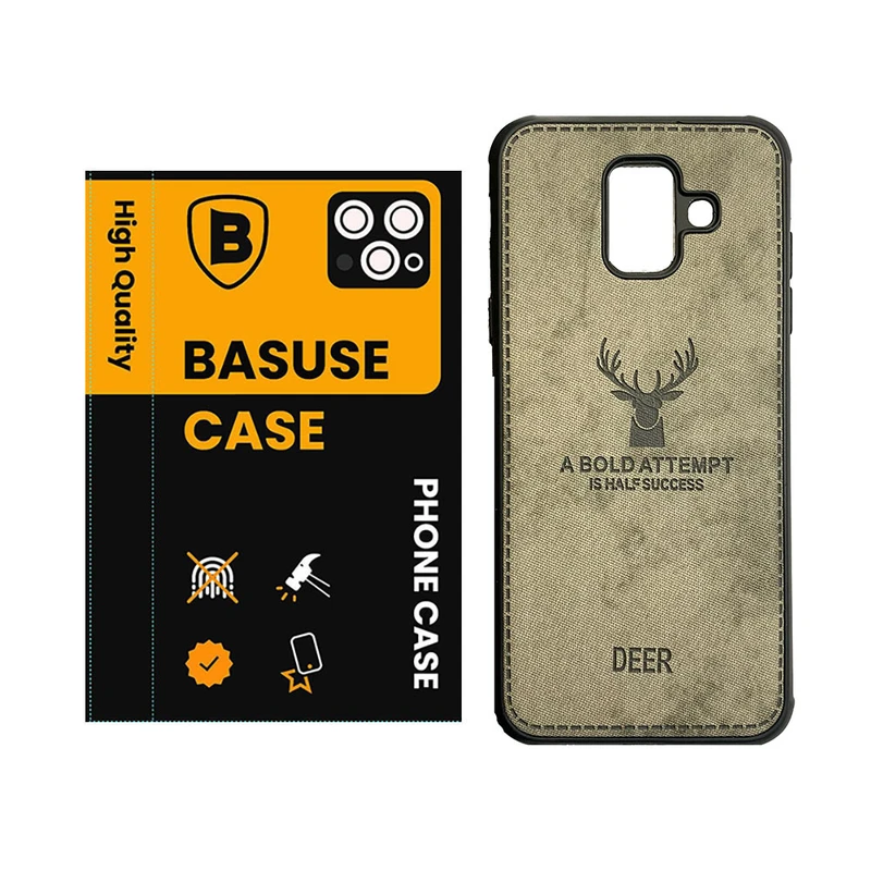 کاور طرح گوزن مدل k002 مناسب برای گوشی موبایل سامسونگ  GALAXY A8plus 