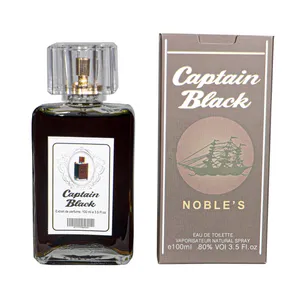 ادو تویلت مردانه نوبلز مدل کاپیتان بلک حجم 100 میلی لیتر