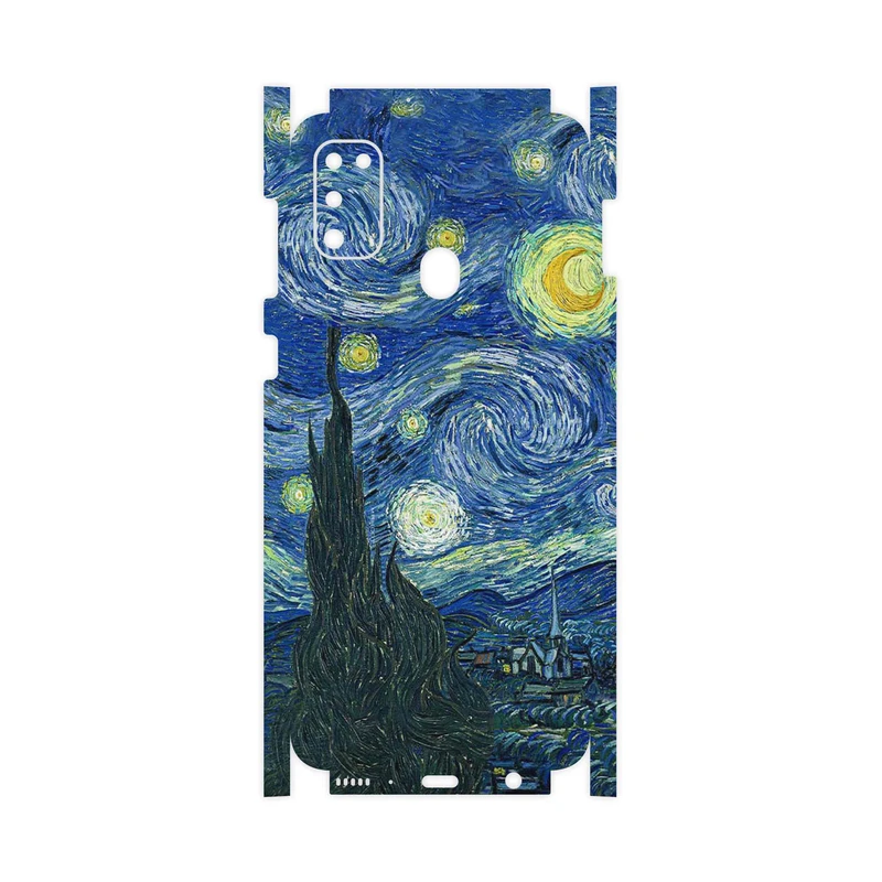 برچسب پوششی ماهوت مدل The Starry Night of van Gogh-FullSkin مناسب برای گوشی موبایل سامسونگ Galaxy M30s