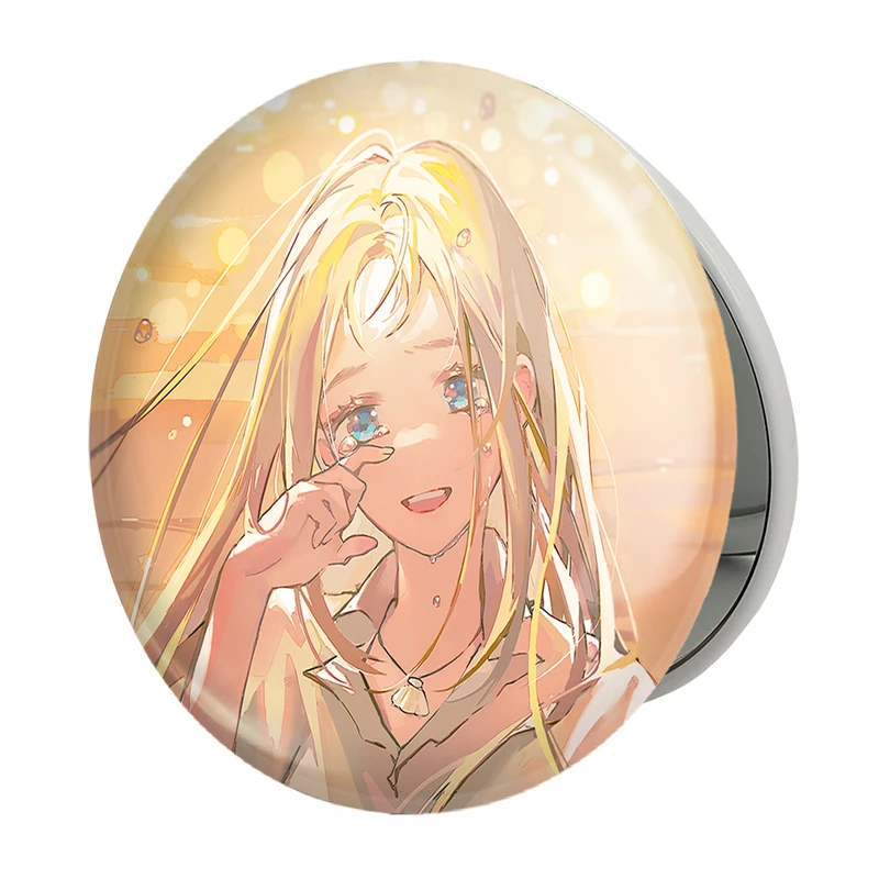 آینه جیبی خندالو طرح اوشیو انیمه سامر تایم رندرینگ SUMMER TIME RENDERING مدل تاشو کد 22284 