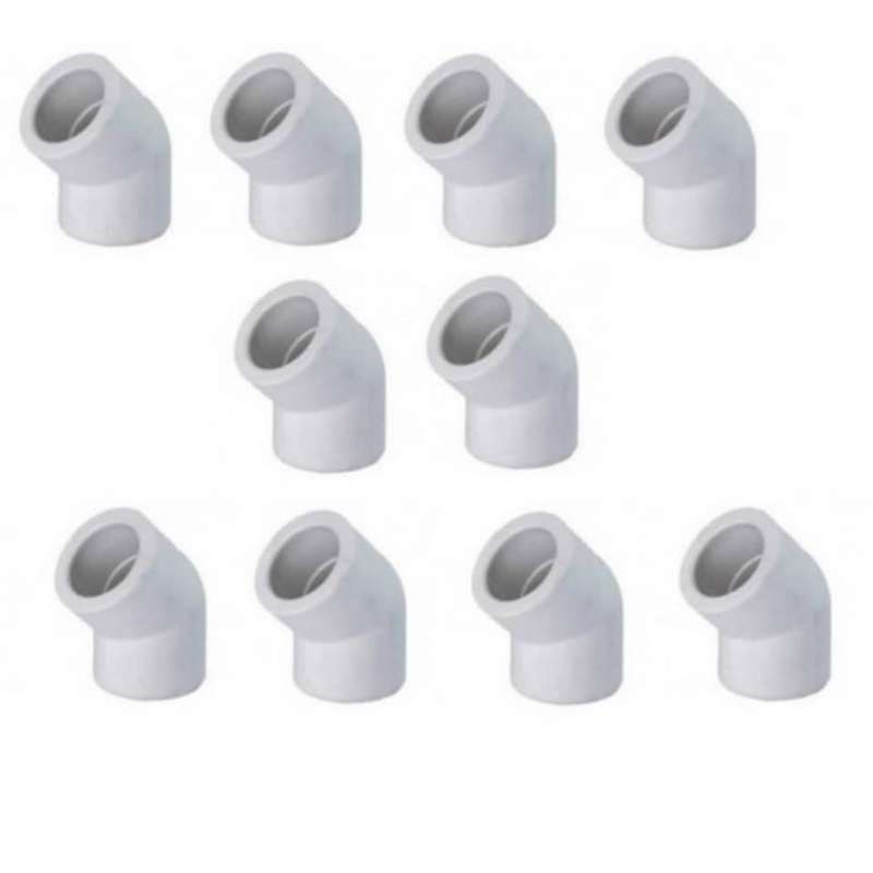 اتصال زانویی آذین مدل A45-3/4 مجموعه 10 عددی