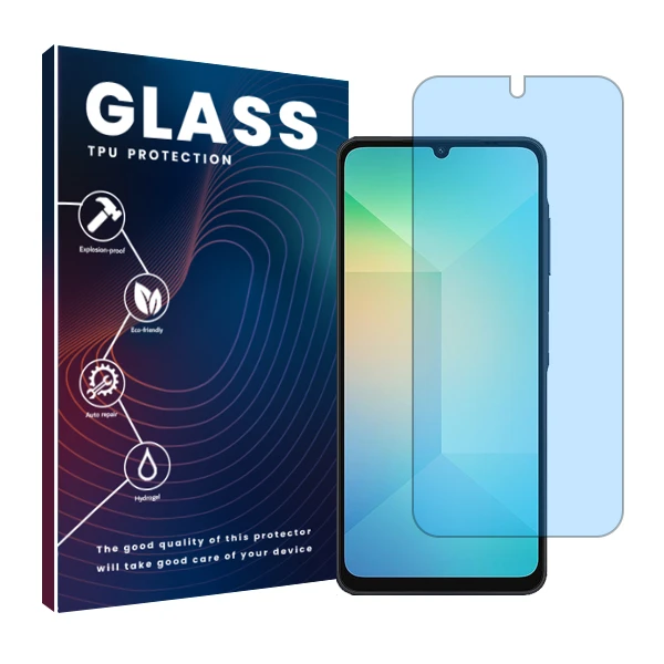 محافظ صفحه نمایش ضداشعه آبی گلس مدل Resistant مناسب برای گوشی موبایل سامسونگ Galaxy F05