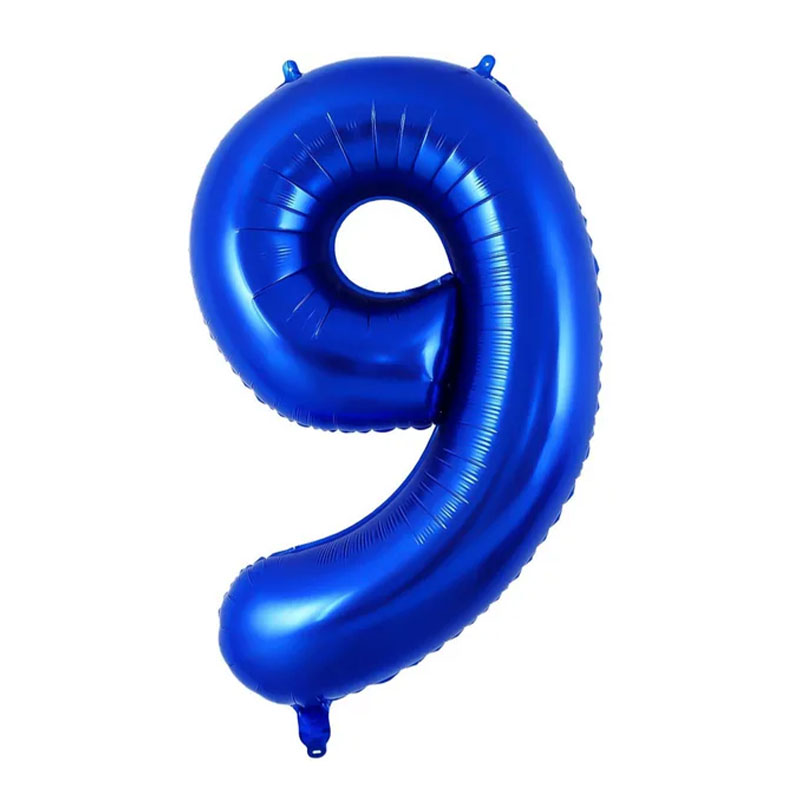 بادکنک فویلی مدل عدد 9 کد KP-10