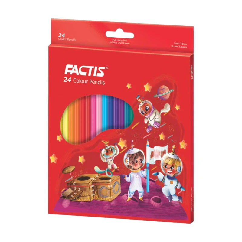مداد رنگی 24 رنگ فکتیس مدل فضانوردان کد 277917