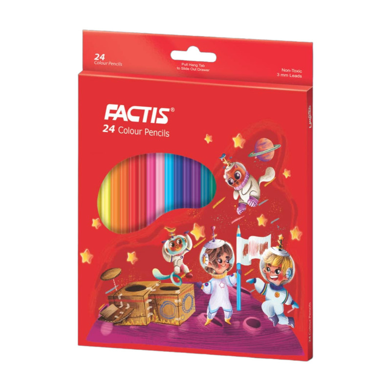 مداد رنگی 24 رنگ فکتیس مدل فضانوردان کد 277917