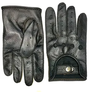 دستکش مردانه چرم مون مدل mvra handmade