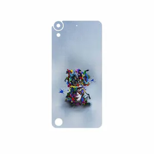MAHOOT Collage of surreal Portrait of Women 4 Cover Sticker for HTC Desire 630
