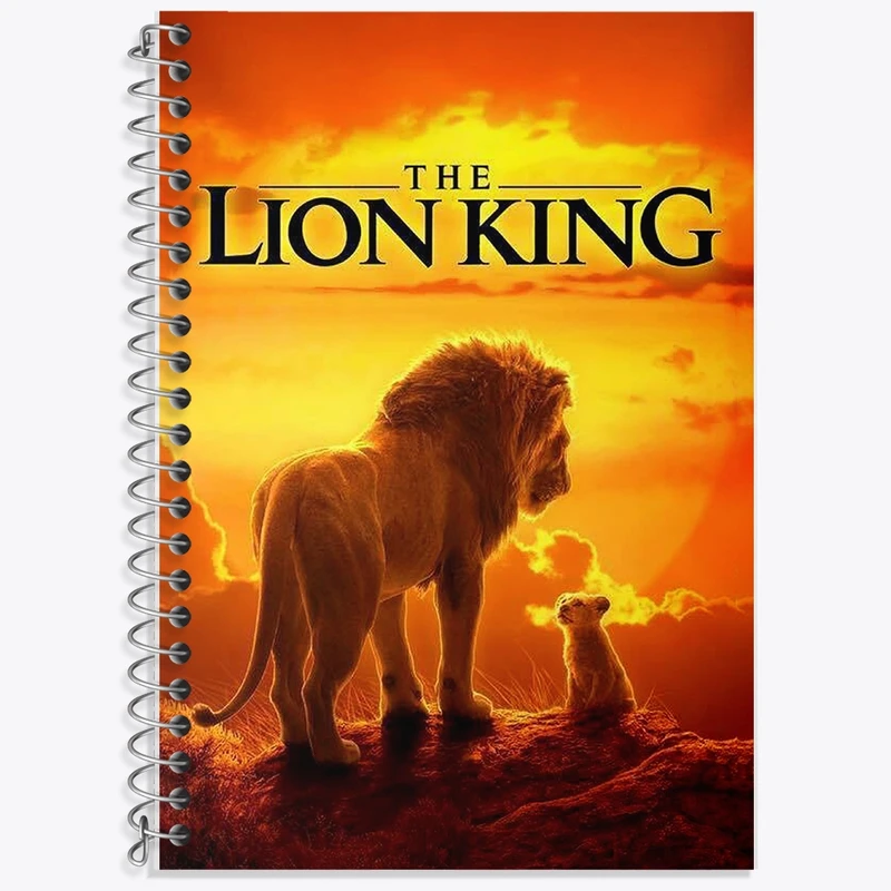 دفتر زبان 50 برگ خندالو مدل سه خط طرح شیرشاه کد F2218