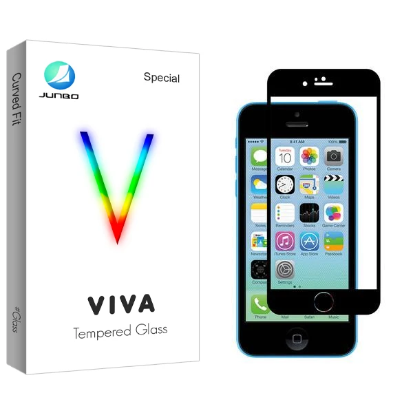 محافظ صفحه نمایش سرامیکی جانبو مدل Viva مناسب برای گوشی موبایل اپل iPhone SE