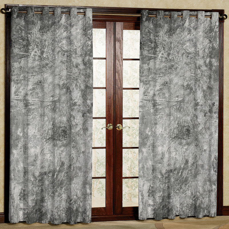 پرده مدل مخمل پانچی کد 4129T2 سایز 200x140 سانتی متر