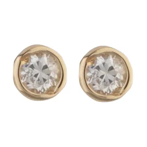 گوشواره طلا 18 عیار زنانه پرسته مدل WE304
