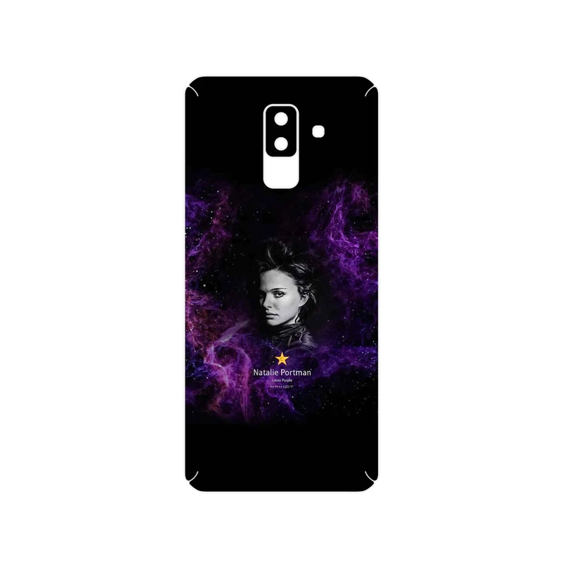 برچسب پوششی ماهوت مدل Natalie Portman مناسب برای گوشی موبایل سامسونگ Galaxy A6 Plus 2018