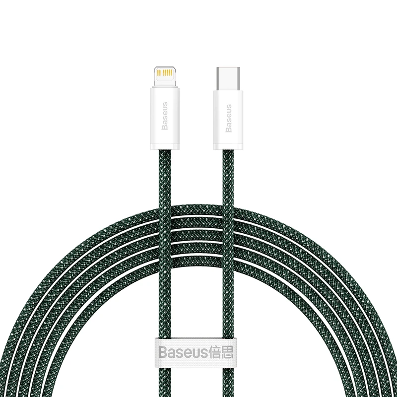 کابل تبدیل USB-C به لایتنینگ باسئوس مدل CALD040306 طول 2 متر