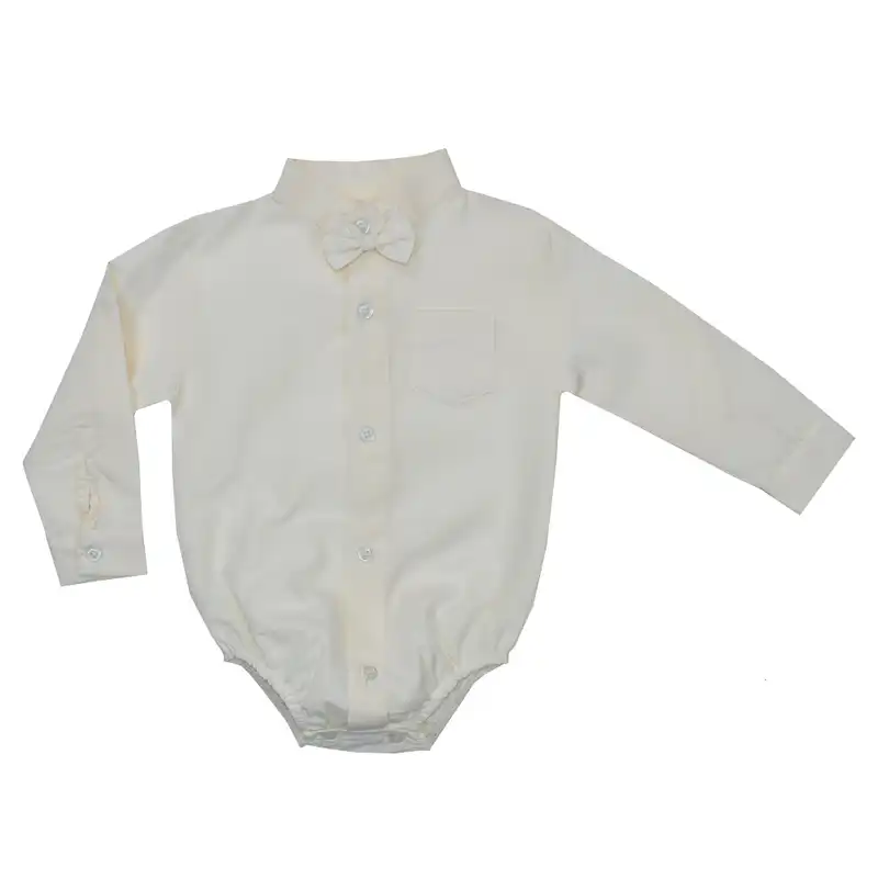 بادی آستین بلند نوزادی آنالی مدل 104 -20