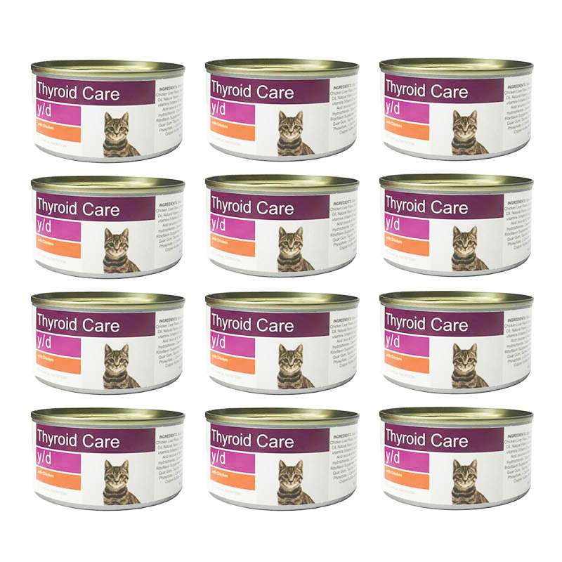 کنسرو غذای گربه دکتر هیلز مدل chicken with وزن 156 گرم بسته 12 عددی