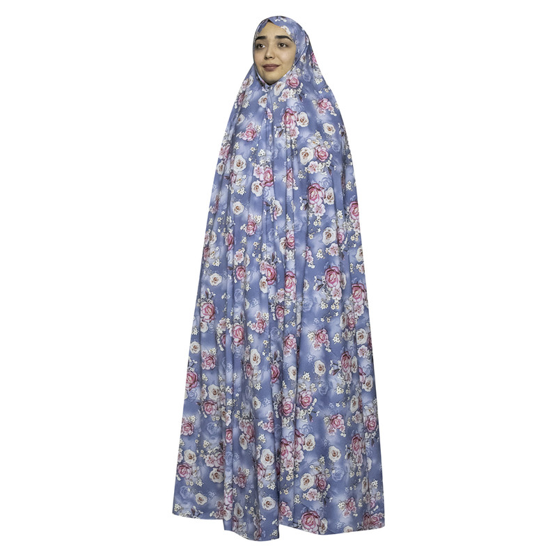 چادر نماز سوپر مدل سافت گیاهی رز کد 133