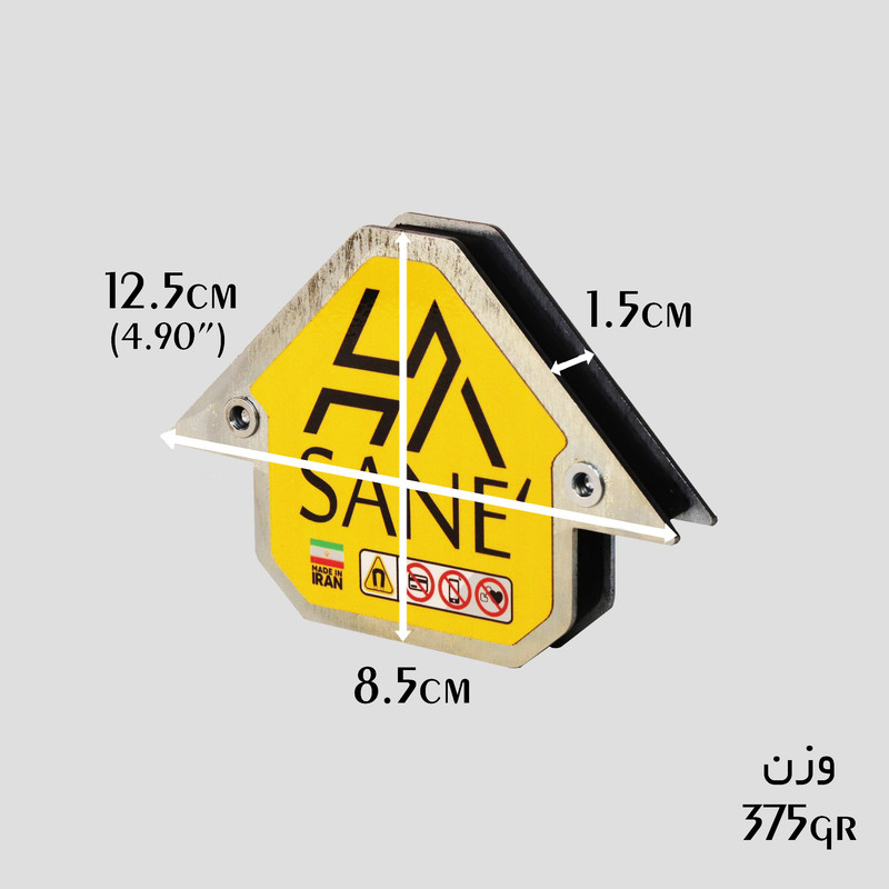 گونیا جوشکاری صانع مدل سه ضلعی کد 4/90