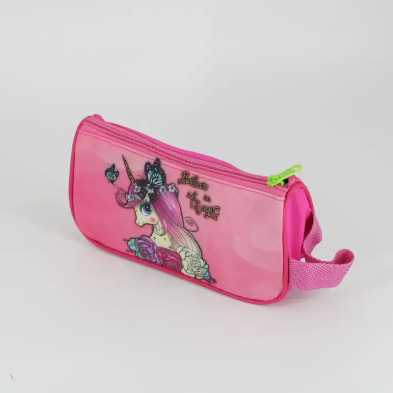 کوله پشتی طرح یونیکورن به همراه جامدادی و کیف غذا