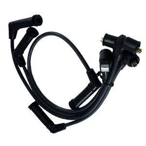 وایر شمع والئو مدل سیلیکونی مناسب برای پراید زیمنس بسته 4 عددی