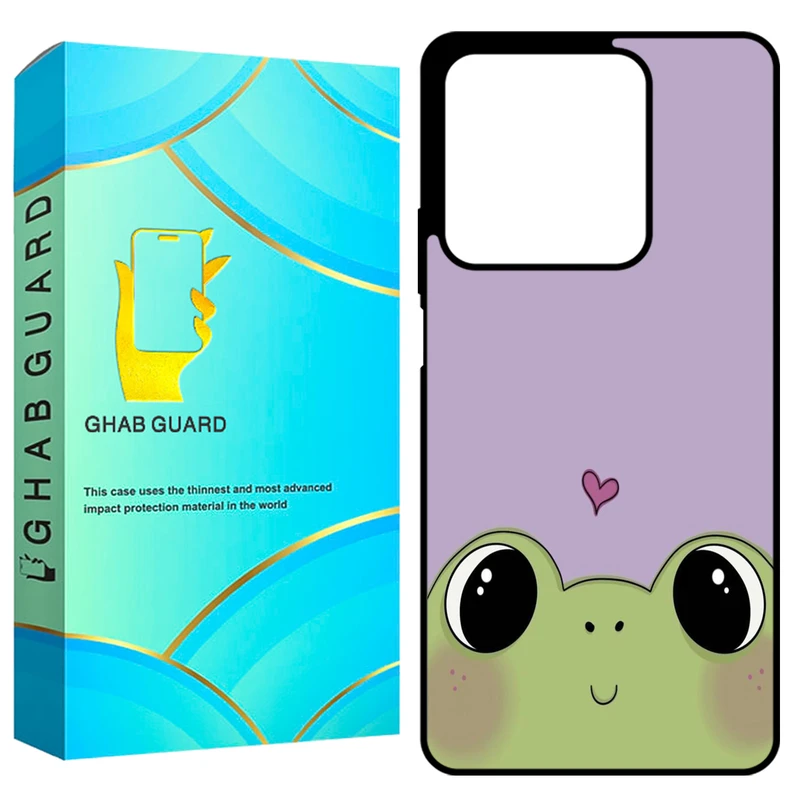 کاور قاب گارد طرح قورباغه مدل GCHPN134 مناسب برای گوشی موبایل شیائومی Redmi Note 13 4G