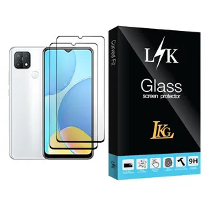 LKG LK Glass MIX002 Screen Protector For Oppo A35 Pack Of 2