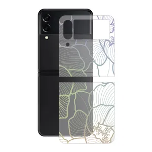 Remax cover sticker Clea model flower design suitable for Samsung Galaxy Z Flip3 mobile phone