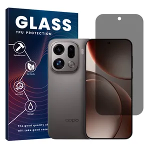 Glass privacy Hydrogel Screen Protector for Oppo Find X9 Pro mobile phone
