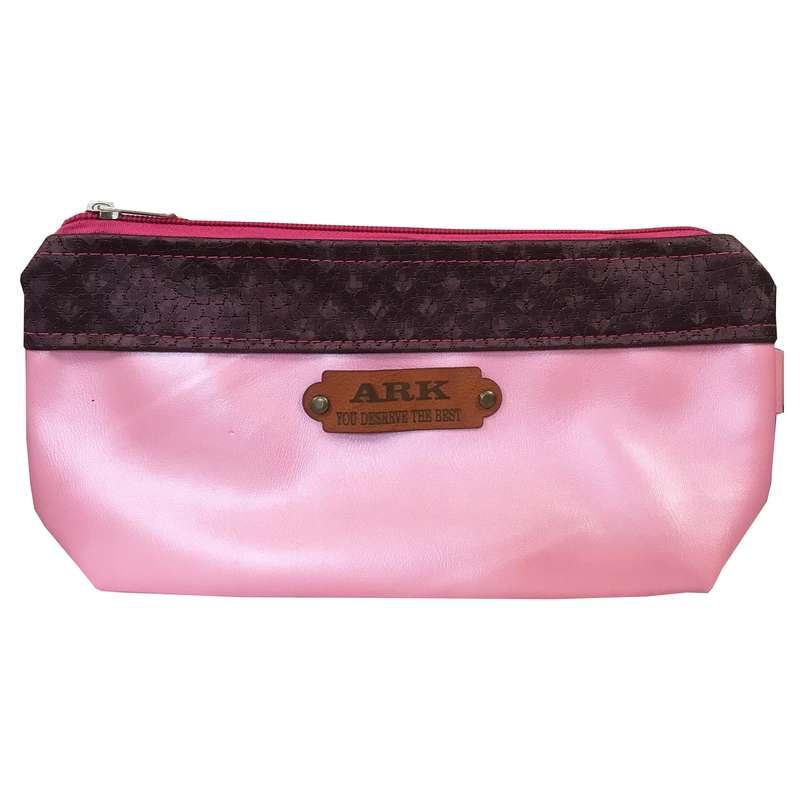 کیف لوازم آرایش زنانه مدل دور دوزی