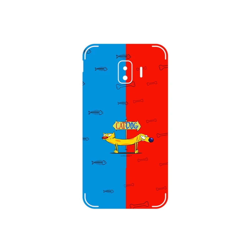 برچسب پوششی ماهوت مدل CatDog مناسب برای گوشی موبایل سامسونگ Galaxy J2 Core