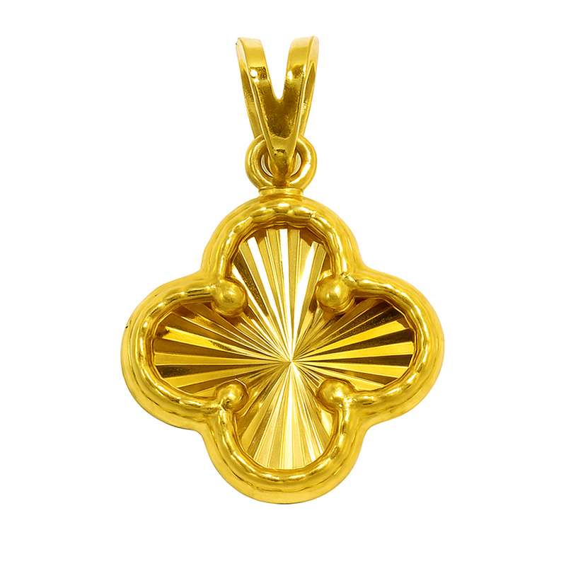 آویز گردنبند طلا 18 عیار زنانه زرالتون طرح الهمبرا ونکلیف آویز گردنبند طلا 18 عیار زنانه زرالتون طرح الهمبرا ونکلیف