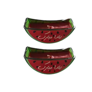 شمع مستر تم مدل هندونه یلدا سوپر بیک بسته بندی 2 عددی