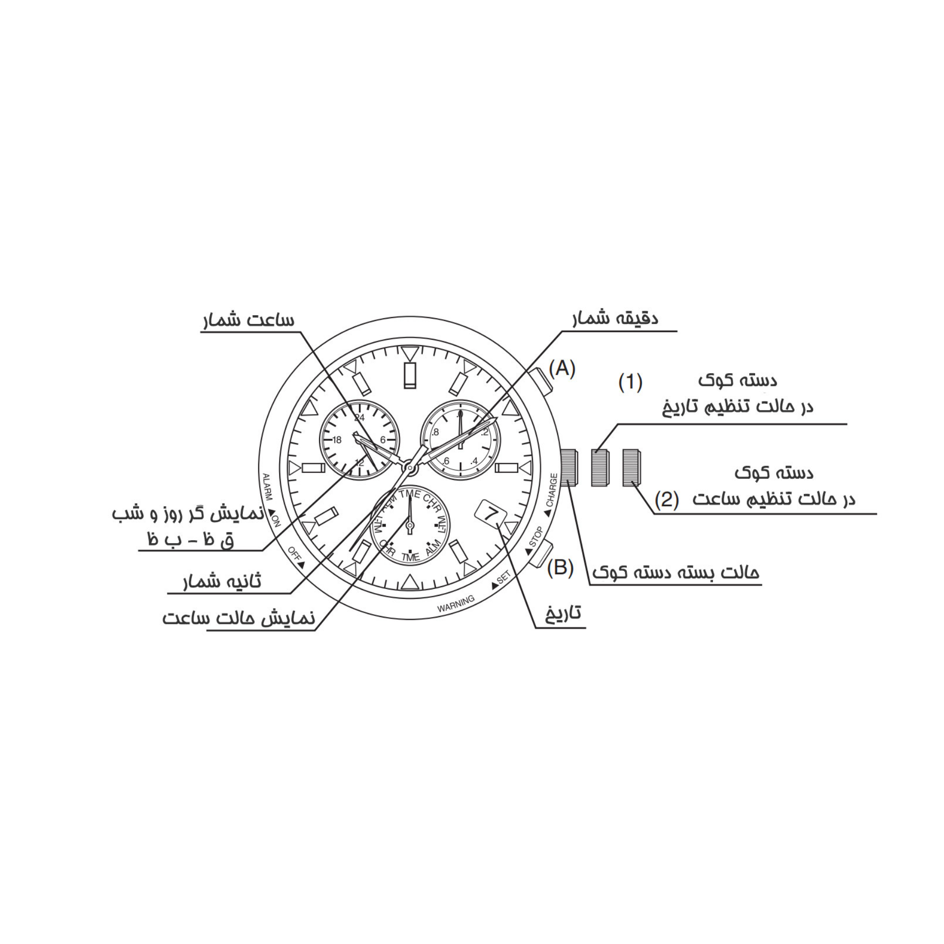 ساعت مچی عقربه‌ای مردانه سیتی زن مدل CA0791-81X -  - 7