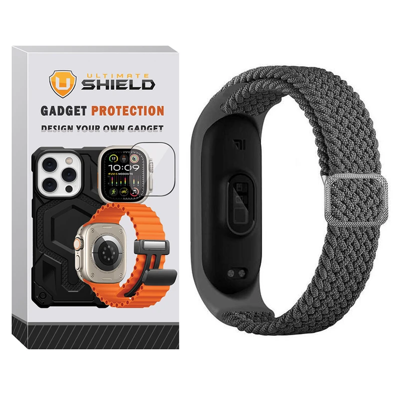 بند آلتیمیت شیلد مدل Braided UL مناسب برای ساعت هوشمند شیائومی Mi band 4/5/6