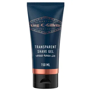 ژل اصلاح ژیلت مدل TRANSPARENT حجم 150 میلی لیتر