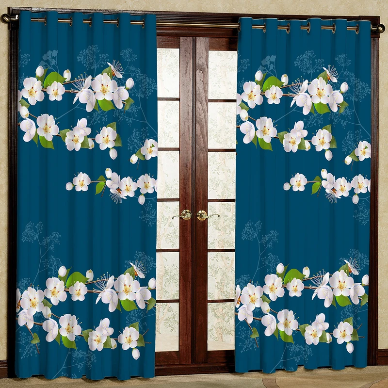  پرده مدل مخمل پانچی کد 4787 سایز 140x280 سانتی متر