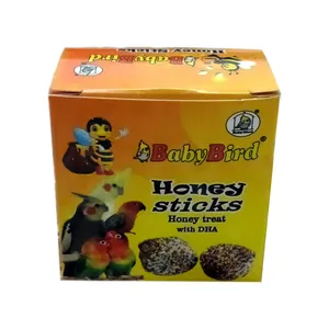 تشویقی پرنده بیبی برد مدل استیک عسلی ST10 وزن 50 گرم