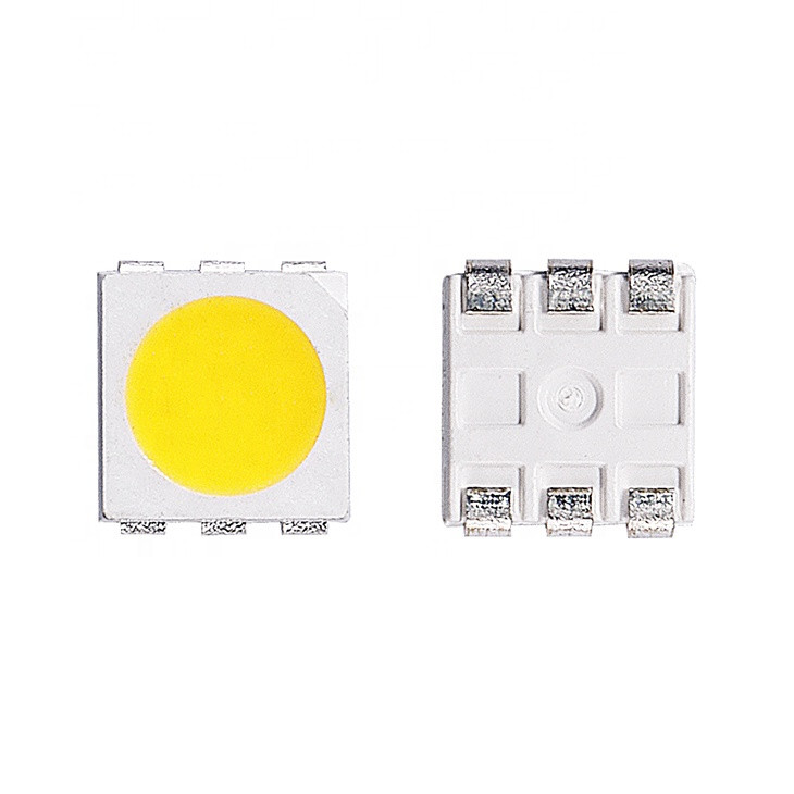 چیپ ال ای دی 0.2 وات مدل 5050 SMD بسته 10 عددی